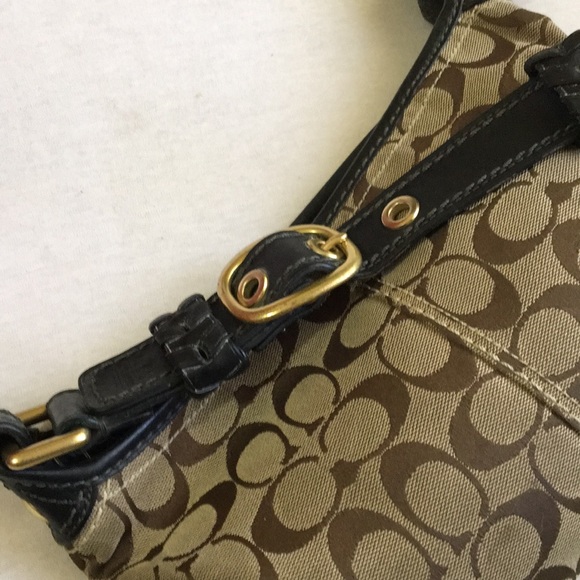 COACH Bleeker Signature Canvas Shoulder Bag - Picture 3 of 7